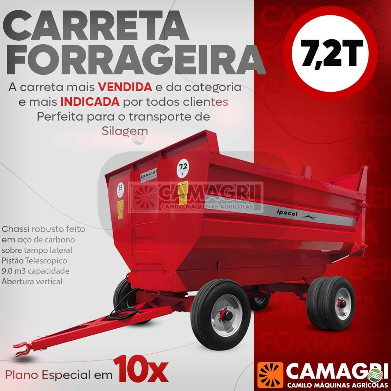 IMPLEMENTOS AGRICOLAS CARRETA AGRÍCOLA CARRETA 8T Camagri - Camilo Máquinas Agrícolas - Agrale GOIANIA GOIAS GO